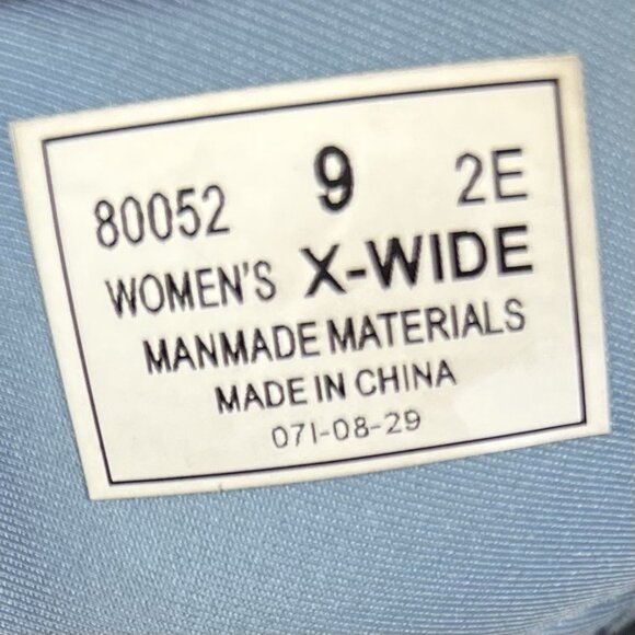 Orthofeet Shoes Womens sz9 X-Wide Naya Blue SlipOn Sneakers Hands Free Orthotic - Picture 8 of 8